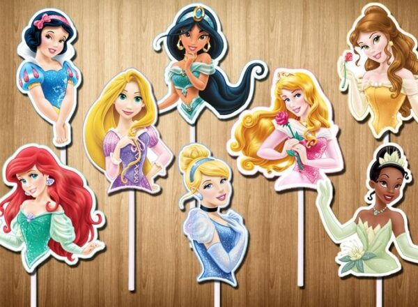 Printable Princess Cupcake Toppers - Image 9