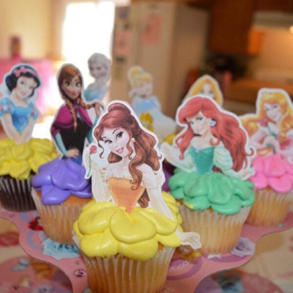 Printable Princess Cupcake Toppers - Image 3