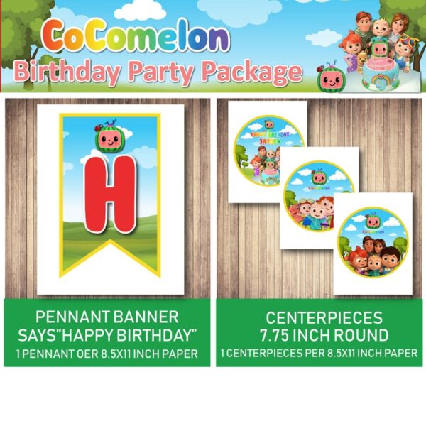 Editable Cocomelon Printable - Canva Template - Image 3