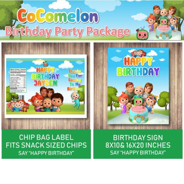 Editable Cocomelon Printable - Canva Template - Image 4