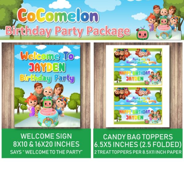 Editable Cocomelon Printable - Canva Template - Image 5