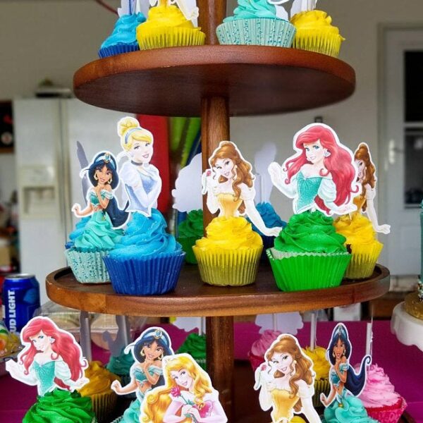 Printable Princess Cupcake Toppers - Image 7