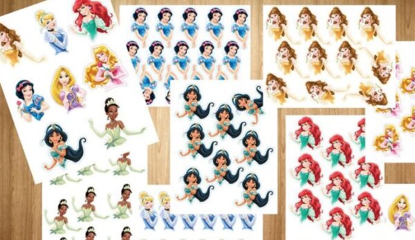 Printable Princess Cupcake Toppers - Image 8